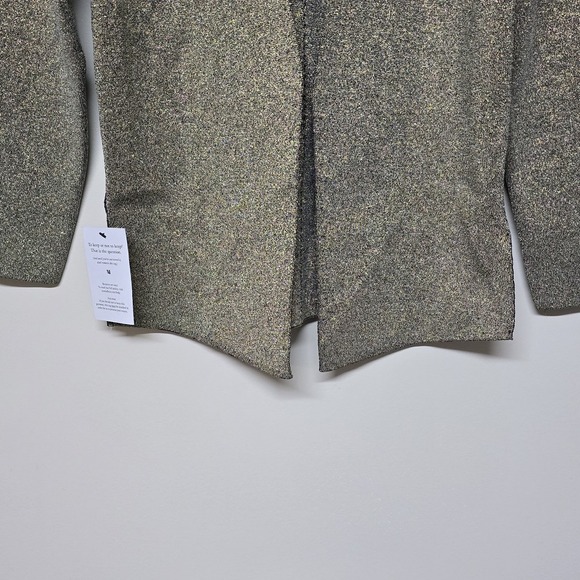 MM Lafleur NWT Woolf Jardigan Gold Size XL Career Academia Sparkly $295 Luxury - Picture 8 of 13